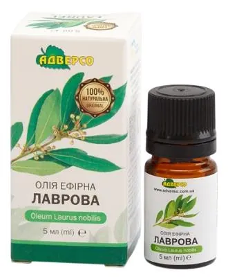 Олія ефірна Адверсо лаврова, 5 мл