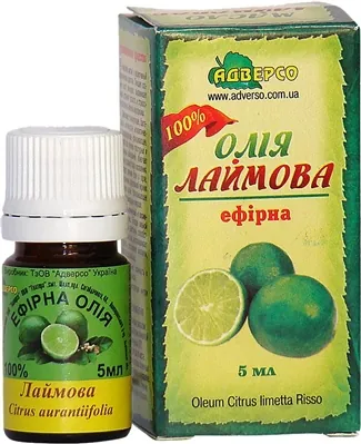 Олія ефірна Адверсо лаймова, 5 мл