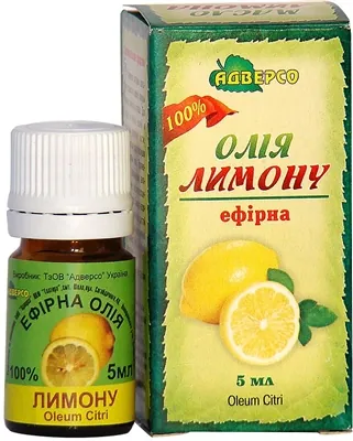 Олія ефірна Адверсо лимону, 5 мл
