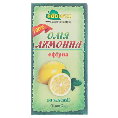 Олія ефірна Адверсо лимону, 10 мл