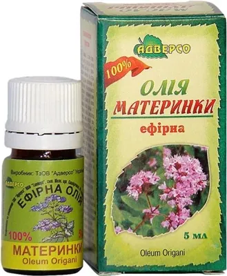 Олія ефірна Адверсо материнки, 5 мл