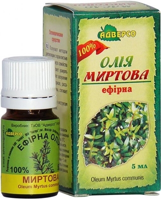 Масло эфирное Адверсо миртовое, 5 мл