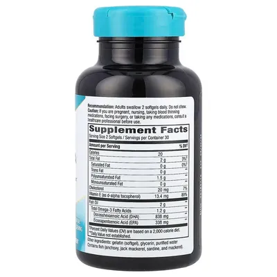 Мега-ДГК Nature's Way Mega-DHA 1000 мг, 60 капсул
