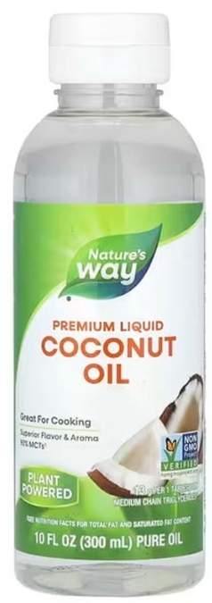 Кокосовое масло Nature's Way Coconut Oil жидкое, 300 мл