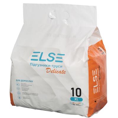 Подгузники-трусы для взрослых Else Delicate, размер XL, 10 штук