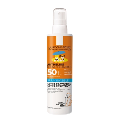 Спрей солнцезащитный La Roche-Posay Anthelios Dermo-Pediatrics для чувствительной кожи детей, SPF50+, 200мл