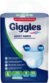 Подгузники-трусики для взрослых Giggles Large 100-150 см, 8 штук