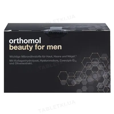 Ортомол Beauty for Men флакони №30