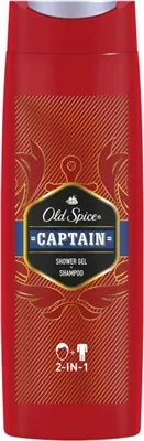 Шампунь-гель для душу Old Spice 2-в-1 Captain, 400 мл
