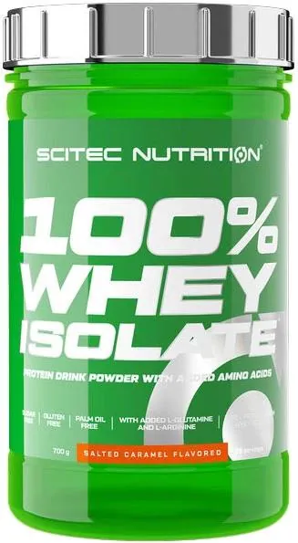 Протеїн сироватковий ізолят Scitec Nutrition 100% Whey Isolate солона карамель, 700 г