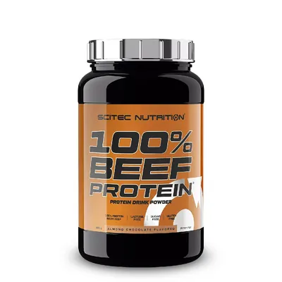 Протеїн яловичий гідролізат Scitec Nutrition 100% Beef Protein мигдаль-шоколад, 900 г