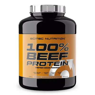 Протеїн яловичий гідролізат Scitec Nutrition 100% Beef Protein мигдаль-шоколад, 1,8 кг