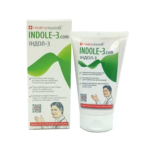 Індол-3 Healthyclopedia Indole-3 крем для зовнішнього застосування, 150 мл