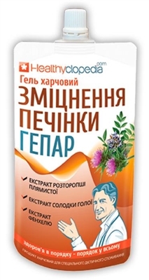 Гепар гель для укрепления печени, 120 мл