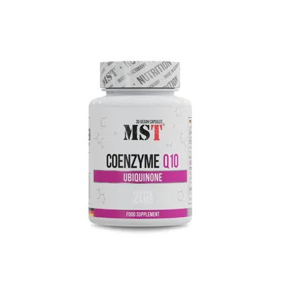 Коензим Q10 MST Nutrition Coenzyme Q10 200 мг, 30 капсул