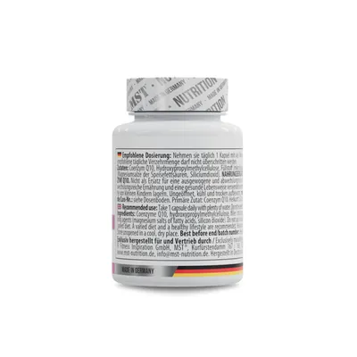 Коензим Q10 MST Nutrition Coenzyme Q10 200 мг, 30 капсул