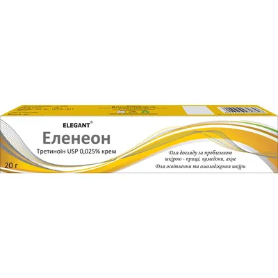 Крем Eleneon з 0,025% третиноїном, 20 г