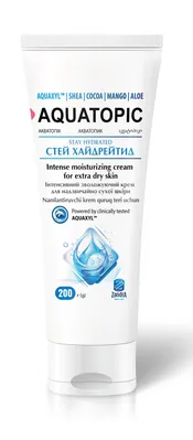 Крем для обличчя та тіла Aquatopic Stay Hydrated зволожуючий для дуже сухої шкіри, 200 мл