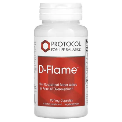 Підтримка суглобів Protocol for Life Balance D-Flame, 90 веганських капсул