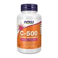 Вітамін С Кальцію Аскорбат-С NOW C-500 Calcium Ascorbate-C вег. капсули №100
