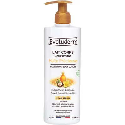 Лосьйон-молочко Evoluderm для сухої шкіри з цілющими оліями, 500 мл