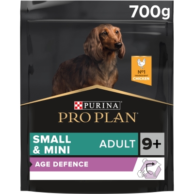 Корм сухой Purina Pro Plan Dog Small & Mini Adult 9+ с курицей, 700 г