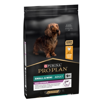 Корм сухой Purina Pro Plan Dog Small & Mini Adult 9+ с курицей, 7 кг