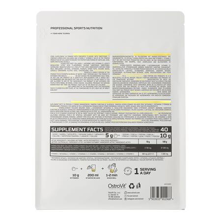 Хондропротектор Ostrovit Collagen + Vit C ананас, 400 г
