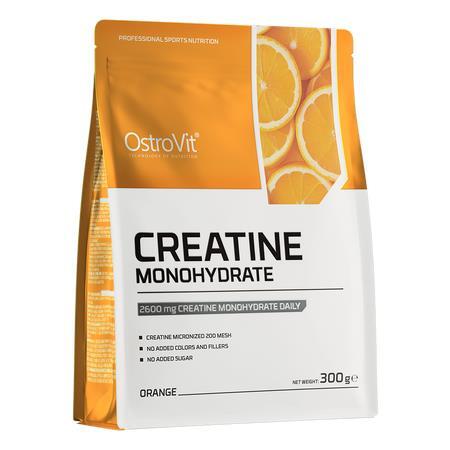 Креатин моногідрат OstroVit Creatine Monohydrate апельсин, 300 г