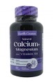 Комплекс Кальция, Магния и витамина D3 Earth's Creation Calcium, Magnesium, D3, 60 мягких капсул