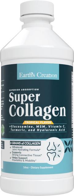 Коллаген Earth's Creation Collagen Super тропик, 473 мл