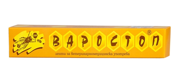 Варостоп полоски против клеща пчел, 10 штук
