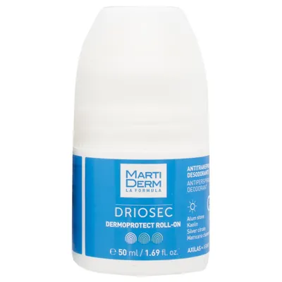Дезодорант-антиперспірант кульковий Martiderm Driosec Dermoprotect 48h, 2 х 50 мл