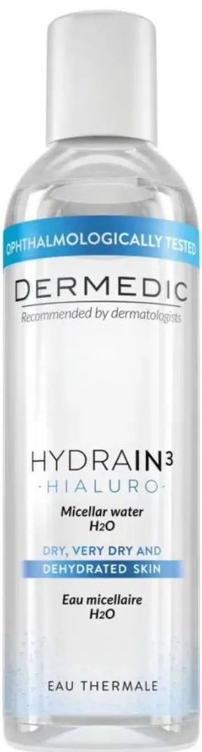 Міцелярна вода Dermedic Hydrain 3 Hialuro, 200 мл