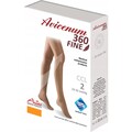 Чулки компрессионные Avicenum 360 FINE класс компрессии 2, закрытый носок, normal, тонкие с кружевом, бежевый, размер M