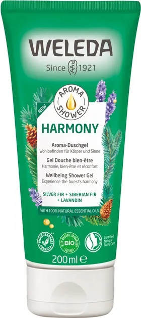 Гель для душа Weleda Aroma Гармонія, 200 мл