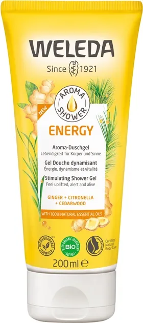 Гель для душа Weleda Aroma Енерджі, 200 мл
