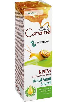 Крем Lady Caramel Royal Snail Secret для депиляции, 100 мл