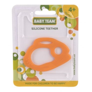 Прорезыватель для зубов Baby Team 4017 силиконовый