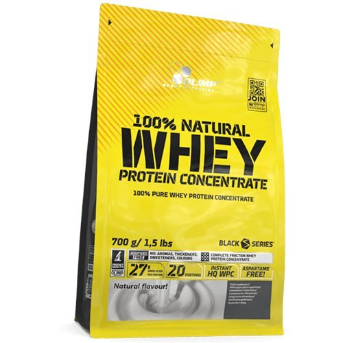 Протеин Olimp 100% Natural Whey Concentrate, без вкуса, 700 г