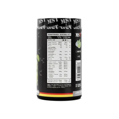 Комплекс амінокислот MST Nutrition BCAA&EAA Zero мохіто, 40 порцій, 520 г