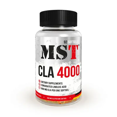 Кон'югована лінолева кислота MST Nutrition CLA 1000, 92 капсули