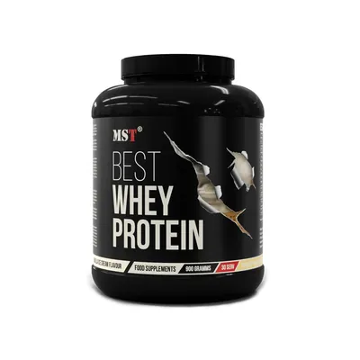 Протеїн сироватковий концентрат MST Nutrition BEST Whey Protein ванільне морозиво, 30 порцій, 900 г