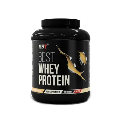 Протеїн сироватковий концентрат MST Nutrition BEST Whey Protein манго-персик, 30 порцій, 900 г