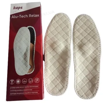 Устілки ортопедичні KAPS Alu-Tech Relax  зимові, розмір 37