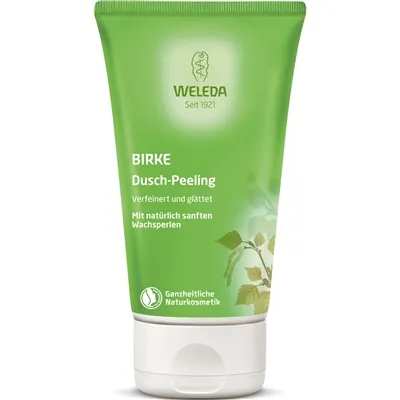 Гель-пілінг для душу Weleda Birke Pearl Scrub Березовий, 150 мл