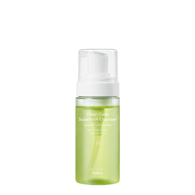 Пенка для лица Purito Seoul Clear Code Superfruit Cleanser Глубокое очищение для жирной, комбинированной кожи, 150 мл