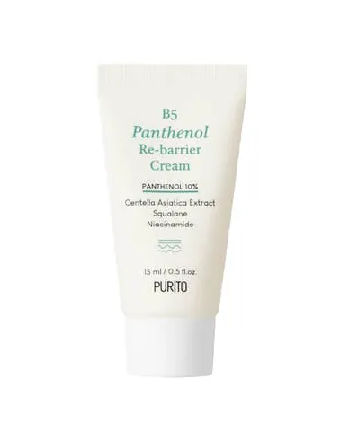 Крем для обличчя Purito Seoul B5 Panthenol Re-barrier Cream зволожуючий для всіх типів шкіри, 15 мл