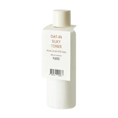 Тонер для обличчя Purito Seoul Oat-in Silky Toner заспокоюючий для всіх типів шкіри, 200 мл