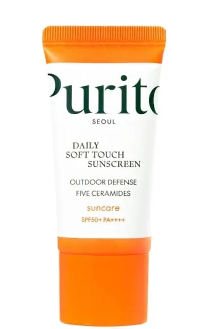 Крем сонцезахисний Purito Seoul Daily Soft Touch Sunscreen SPF 50+ PA++++ для всіх типів шкіри, 15 мл
